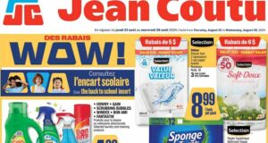 Circulaire Jean Coutu du 22 août au 28 août 2024