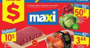 Circulaire Maxi du 8 août au 14 août 2024