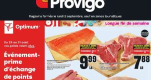 Circulaire Provigo du 29 août au 4 septembre 2024