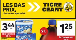 Circulaire Tigre Géant du 28 août au 3 septembre 2024