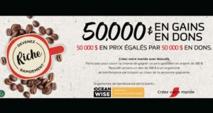 Gagnez 100 cartes prépayées de 500 $ chacune