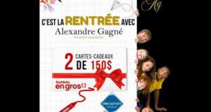 Gagnez 2 cartes-cadeaux Bureau en gros de 150 $