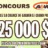 Gagnez 25 000 $ en argent et 25 000 prix instantanés