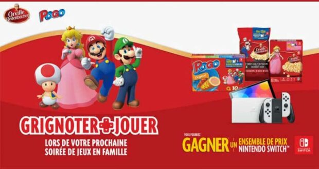 Gagnez 75 ensembles Nintendo Switch (565 $ chacun)