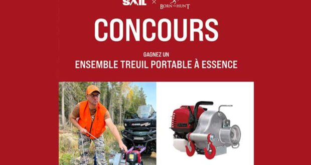 Gagnez un ensemble treuil portable à essence (1950 $)