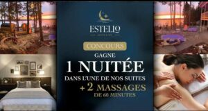 Gagnez une Nuitée et 2 Massages au Estello - Suites&Spa (750 $)