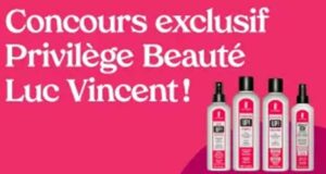 Gagnez une routine capillaires Luc Vincent de 425 $