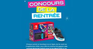 Gagnez votre achat + une console Nintendo Switch