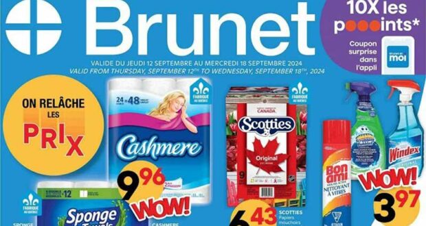 Brunet Circulaire du 12 septembre au 18 septembre 2024