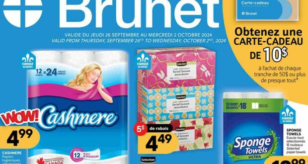 Brunet Circulaire du 26 septembre au 2 octobre 2024