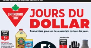 Circulaire Canadian Tire du 12 septembre au 18 septembre 2024