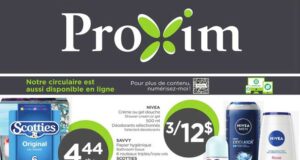 Circulaire Proxim du 5 septembre au 11 septembre 2024