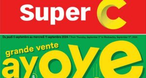 Circulaire Super C du 5 septembre au 11 septembre 2024