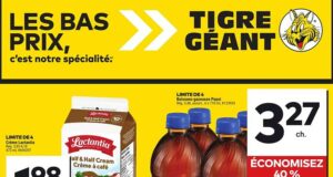 Circulaire Tigre Géant du 18 septembre au 24 septembre 2024