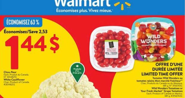 Circulaire Walmart du 19 septembre au 25 septembre 2024