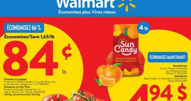 Circulaire Walmart du 26 septembre au 2 octobre 2024