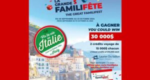 Gagnez 2 crédits voyages de 15 000 $ chacun