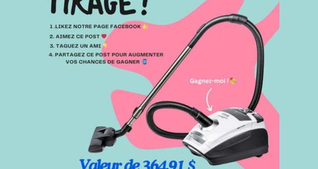 Gagnez un aspirateur JohnnyVac Silenzio