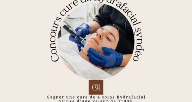 Gagnez une cure de hydrafacial Syndéo (1100 $)