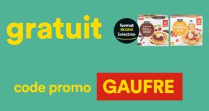 Obtenez gratuitement un emballage de gaufres Selection