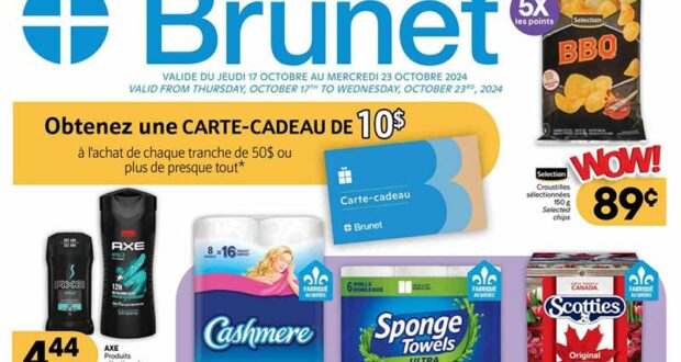 Brunet Circulaire du 17 octobre au 23 octobre 2024