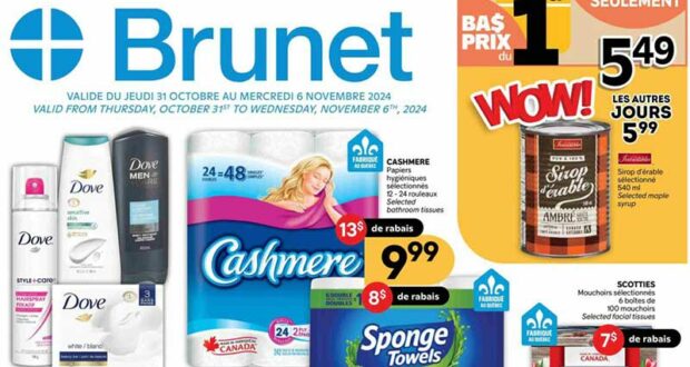 Brunet Circulaire du 31 octobre au 6 novembre 2024