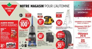 Circulaire Canadian Tire du 17 octobre au 23 octobre 2024