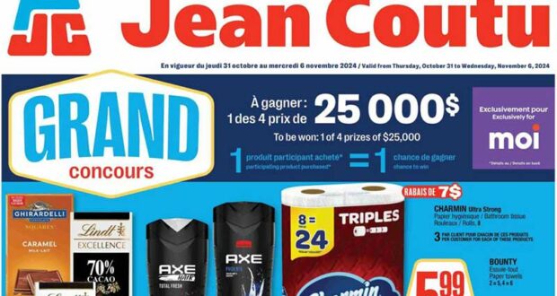 Circulaire Jean Coutu du 31 octobre au 6 novembre 2024