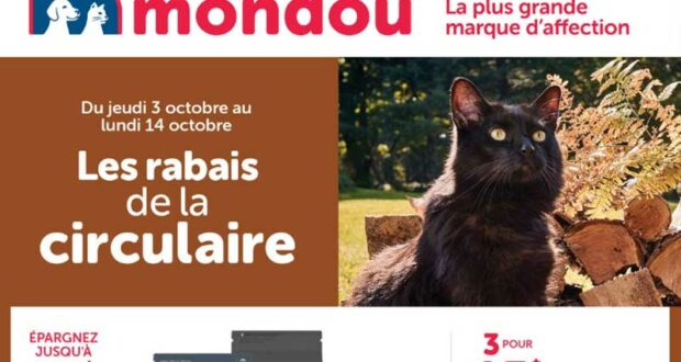 Circulaire Mondou du 3 octobre au 14 octobre 2024