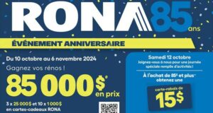 Circulaire Rona du 10 octobre au 23 octobre 2024