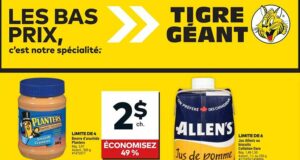 Circulaire Tigre Géant du 30 octobre au 5 novembre 2024