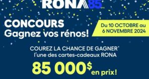 Gagnez 3 prix de 25 000 $ en argent ou 1 des 10 prix de 1000 $