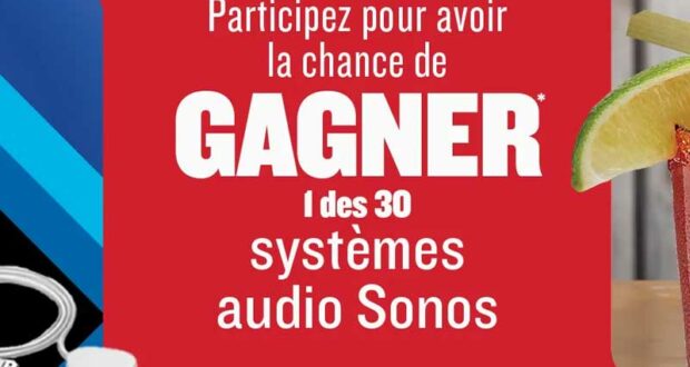 Gagnez 30 ensembles audio Sonos Roam 2 (300 $ chacun)