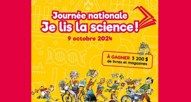 Gagnez 3200 $ de livres et magazines de science