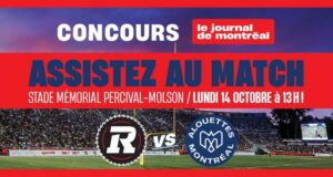 Gagnez 5 forfaits pour un match des Alouettes