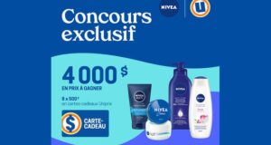 Gagnez 8 carte-cadeau Uniprix de 500 $ chacune