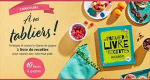 Gagnez « Mon premier livre de recettes – Tome 2 » de Ricardo