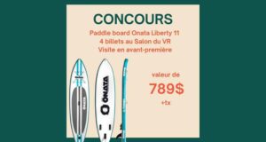 Gagnez Un paddle board Onata Liberty 11