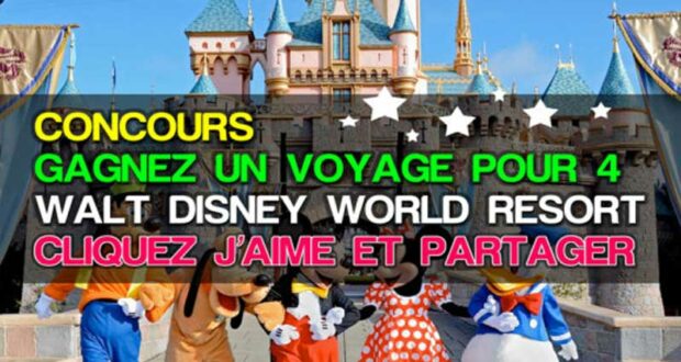 Gagnez des vacances en Floride (15 219 $)