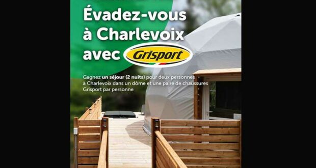 Gagnez un FORFAIT 2 NUITES au Nordika Charlevoix (1500 $)