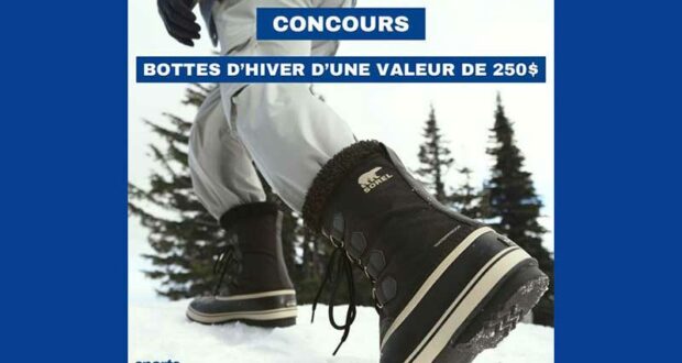 Gagnez votre Paire de Bottes d'hiver