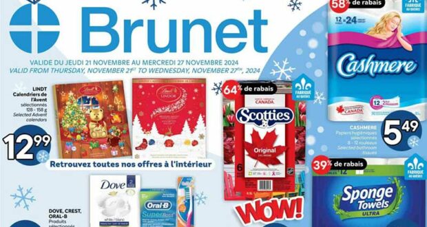 Brunet Circulaire du 21 novembre au 27 novembre 2024