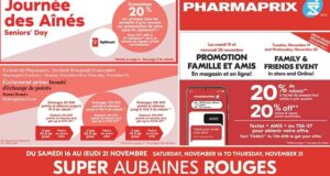 Circulaire Pharmaprix du 16 novembre au 21 novembre 2024