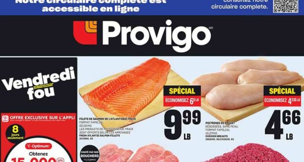 Circulaire Provigo du 21 novembre au 27 novembre 2024