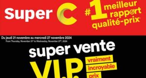 Circulaire Super C du 21 novembre au 27 novembre 2024