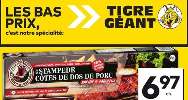 Circulaire Tigre Géant du 13 novembre au 19 novembre 2024