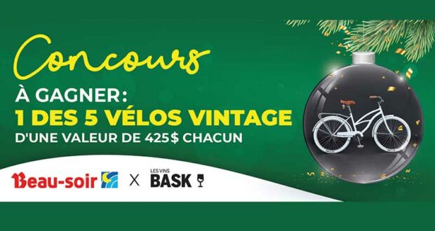 Gagnez 5 vélos vintages de 425 $ chacun