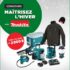 Gagnez Un ensemble de produits sans fil 18V LXT Makita (2800 $)