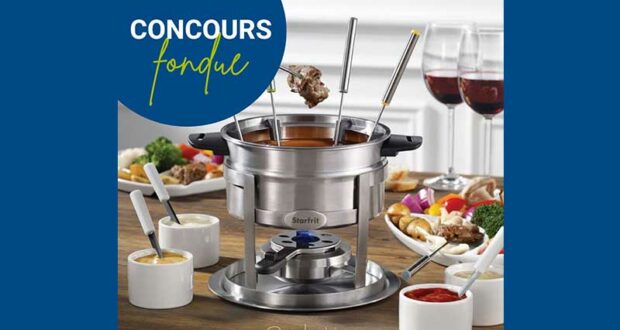 Gagnez un ensemble à fondue Starfrit 3 en 1