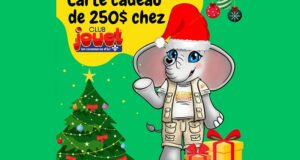 Gagnez une carte cadeau Club Jouet de 250 $